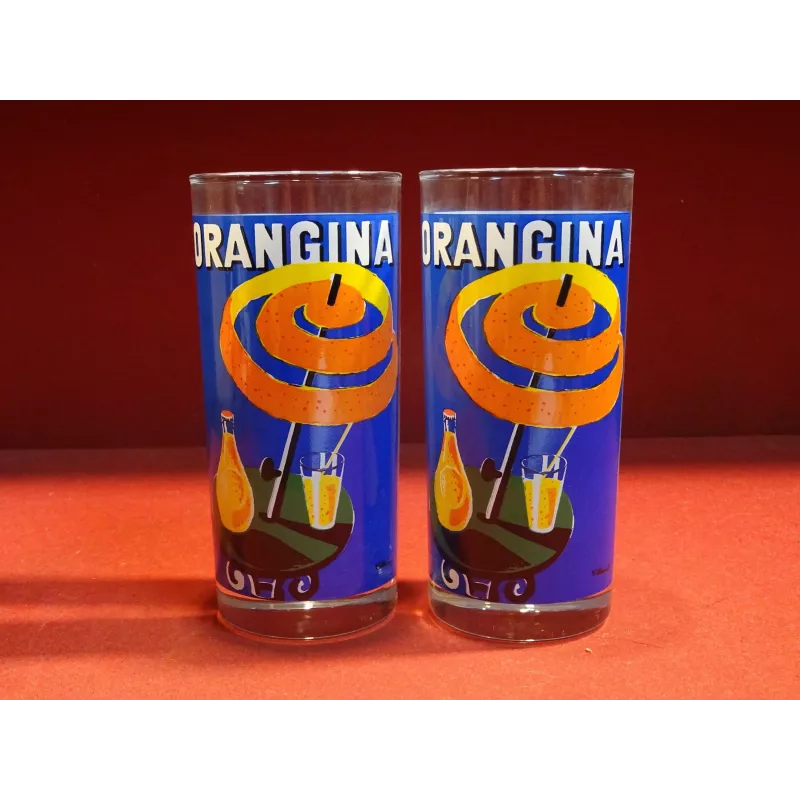 DEUX VERRES ORANGINA