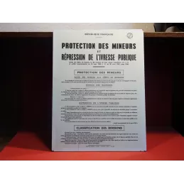  TABLEAU PROTECTION DES MINEURS 1965