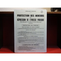 TABLEAU PROTECTION DES MINEURS 1965