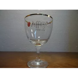 6 VERRES AFFLIGEM 15CL  HT.13CM