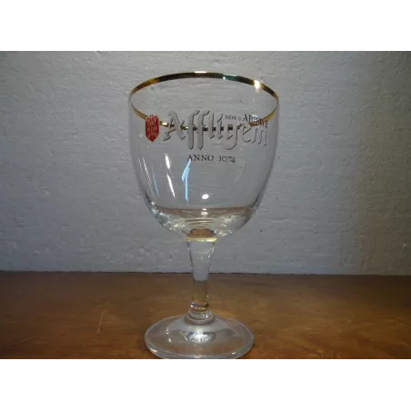 6 VERRES AFFLIGEM 15CL  HT.13CM