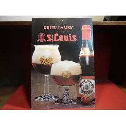 1 CARTON ST LOUIS KRIEK LAMBIC 41CM X28CM