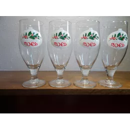 4 VERRES SPECIALE NOEL 25CL HT. 16.70CM