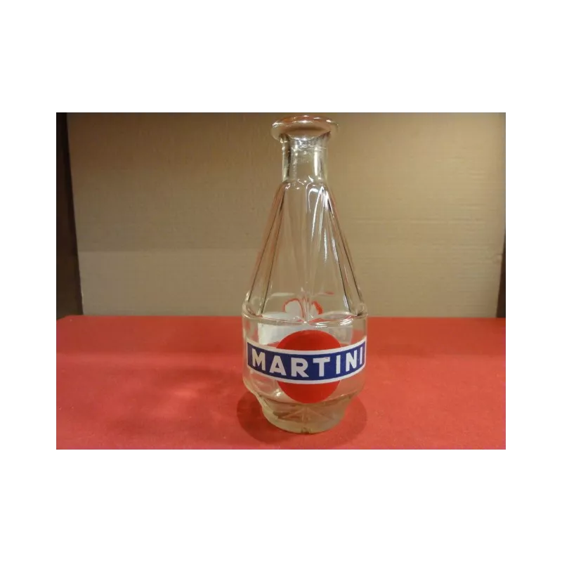 1 CARAFE MARTINI  LOGO BLEU 33CL