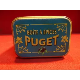 1 BOITE A EPICES PUGET N°1 7CMX5CMX9CM