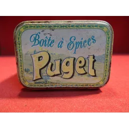 1 BOITE A EPICES PUGET N°2 7CMX5CMX9CM