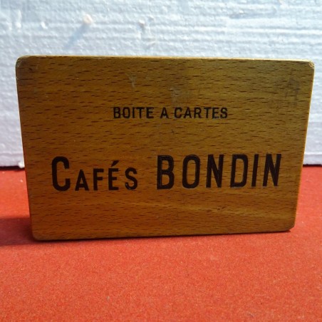 BOITE A CARTES CAFE  BONDIN 