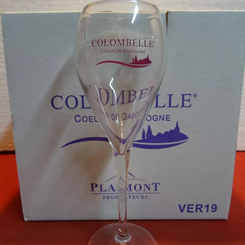 6 VERRES COLOMBELLE15CL HT.17.80CM