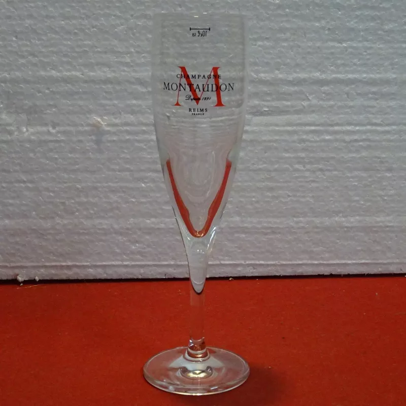 6 FLUTES  CHAMPAGNE  MONTAUDON 10CL HT. 18.50CM