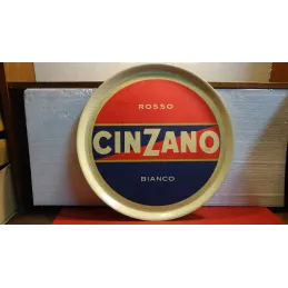 PLATEAU CINZANO DIAMETRE 43CM