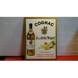 CARTON COGNAC CROIX BEGUET 33CM X25.50CM