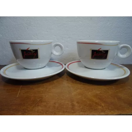 DEUX TASSES A CAFE JAMY 15CL