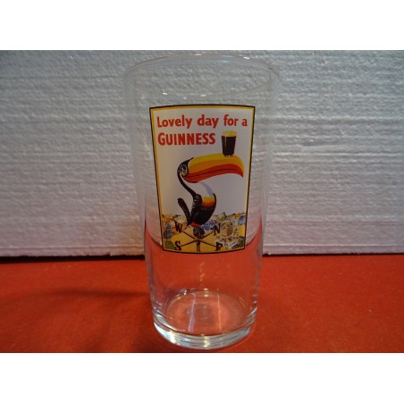 1 VERRE GUINNESS COLLECTOR 50CL HT.15CM