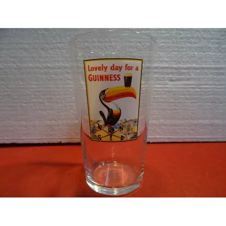 1 VERRE GUINNESS COLLECTOR 50CL HT.15CM