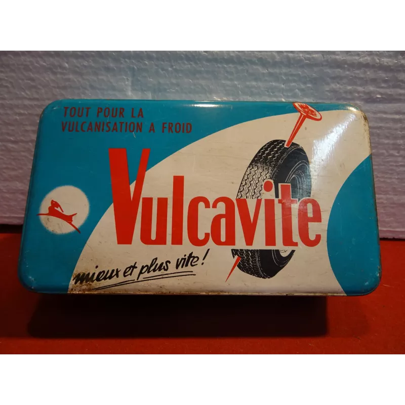 1 BOITE VULCAVITE BLEUE 