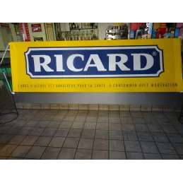 BANDEROLE RICARD EN FEUTRINE 2M60X0M80