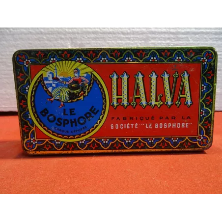 1 BOITE HALVA  LE BOSPHORE 16CM X8.50CMX4CM