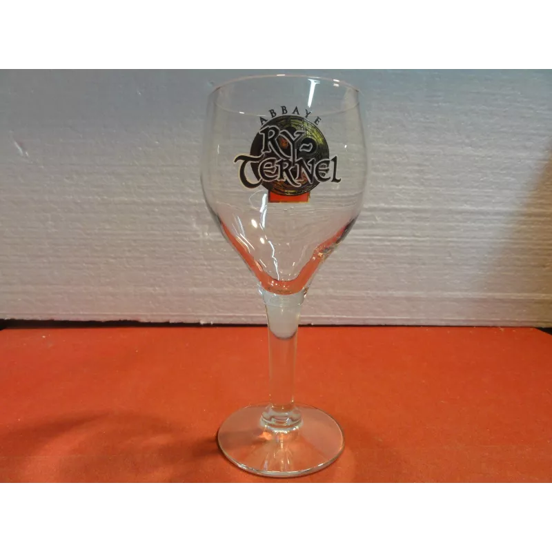 1 VERRE ABBAYE DU RY -TERNEL 25CL HT. 19.50CM