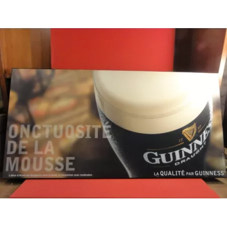 PLAQUE EN MELAMINE GUINNESS 