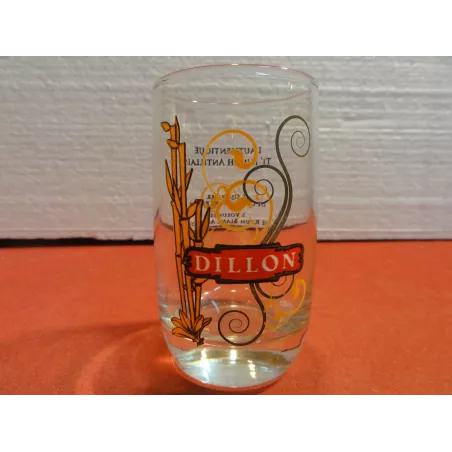 1 VERRE RHUM DILLON HT 10CM