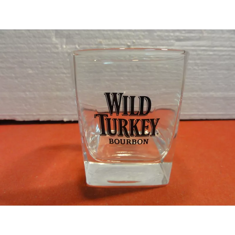 6 VERRES WILD TURKEY BOURBON HT.8.80CM