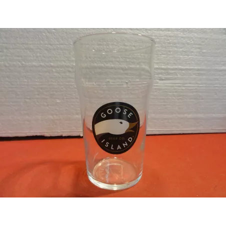 1 VERRE GOOSE BEER ISLAND 50CL HT.15.20CM