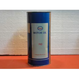 BIDON HUILE ESSO MOTOR OIL CYLINDRIQUE