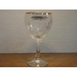 1 VERRE GRIMBERGEN 25CM  HT.17.80CM