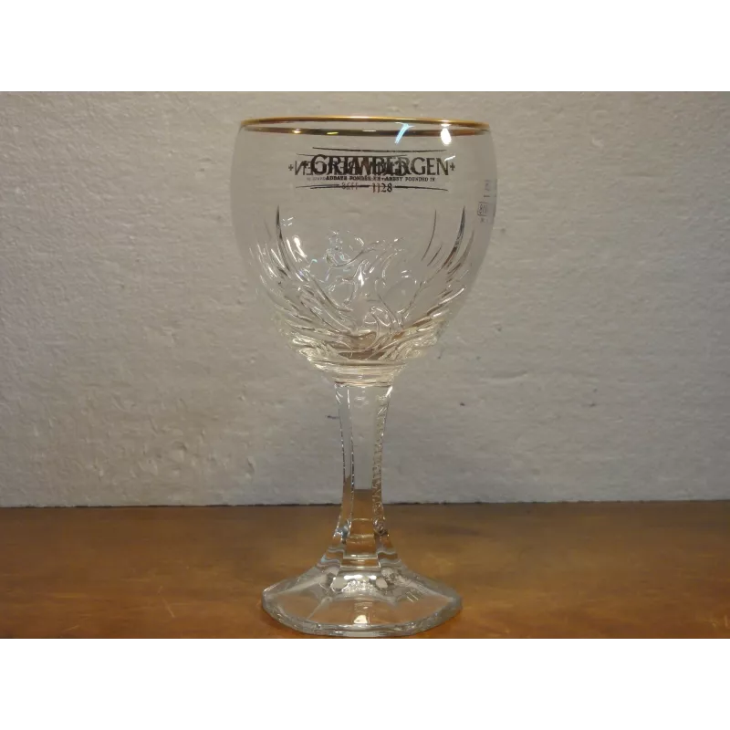 1 VERRE GRIMBERGEN 25CM  HT.17.80CM