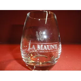 6 VERRES RHUM LA MAUNY  HT. 9.50CM