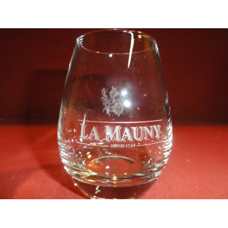 6 VERRES RHUM LA MAUNY  HT. 9.50CM