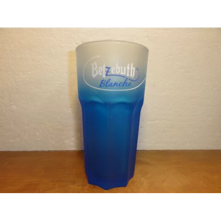 1 VERRE BEZEBUTH BLEU 50CL HR 18CM