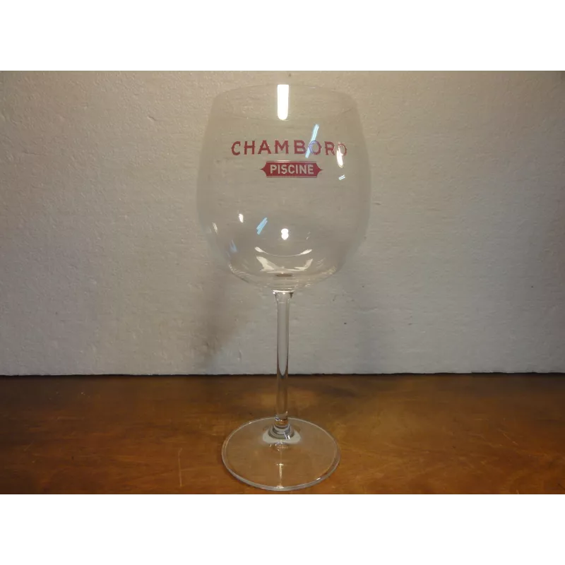 6 VERRES CHAMBORD PISCINE  60CL HT.22.50CM