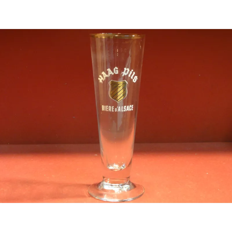 1 VERRE HAAG PILS 5CL HT.2030CM