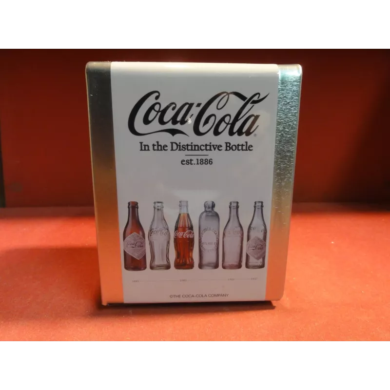 1 DISTRIBUTEUR DE SERVIETTES COCA-COLA  HT 14CM