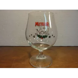 1 VERRE METEOR DE NOEL  25CL HT.13.80CM