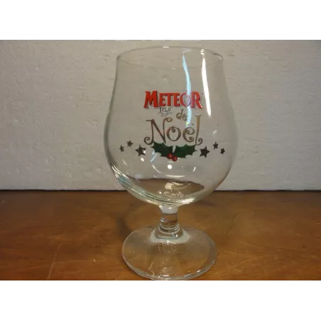 1 VERRE METEOR DE NOEL  25CL HT.13.80CM