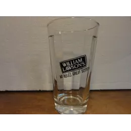 6 VERRES WILLIAM LAWSON'S 35CL HT 13.80CM