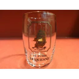 DEUX VERRES RHUM DUQUESNE  HT.8CM