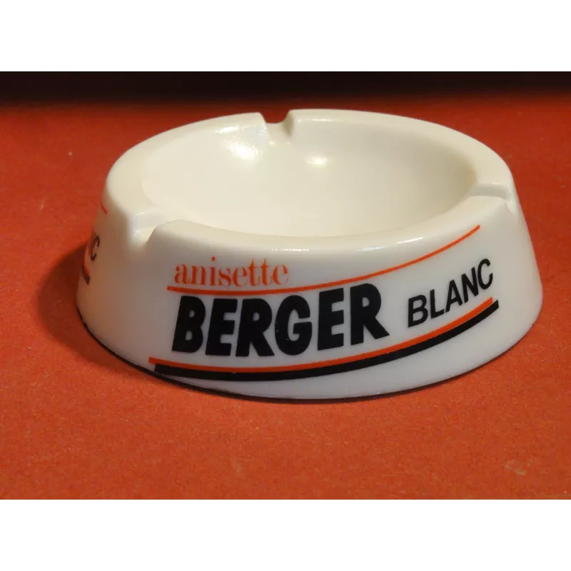 CENDRIER BERGER BLANC DIAMETRE 12.50CM