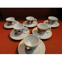 6 TASSES A CAFE ILLY