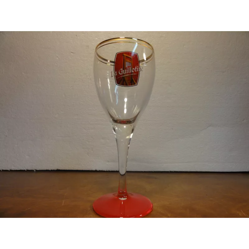 1 VERRE LA GUILLOTINE 15CL HT.18CM