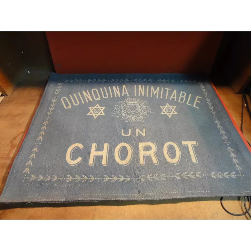 TAPIS DE CARTES UN CHOROT 60CM X48CM