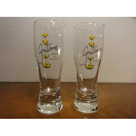 DEUX VERRES GENTIANE 12CL