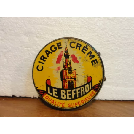 1 BOITE CIRAGE  LE BEFFROI DIAMETRE 6.50CM