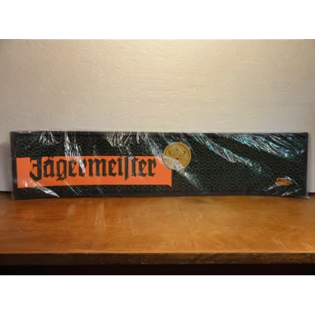 1 TAPIS DE BAR EGOUTTOIR JAGERMEISTER 59CM X13CM