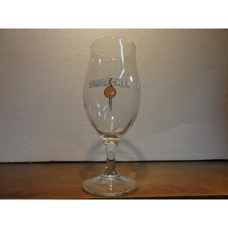 6 VERRES DRAECKENIER 33CL HT. 20.30CM