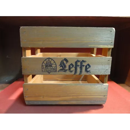 1 CASIER LEFFE EN BOIS  29.50CM 21CM X26CM