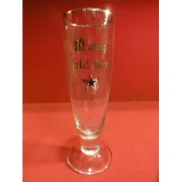 1 VERRE MUTZIG GOLD STAR 25CL