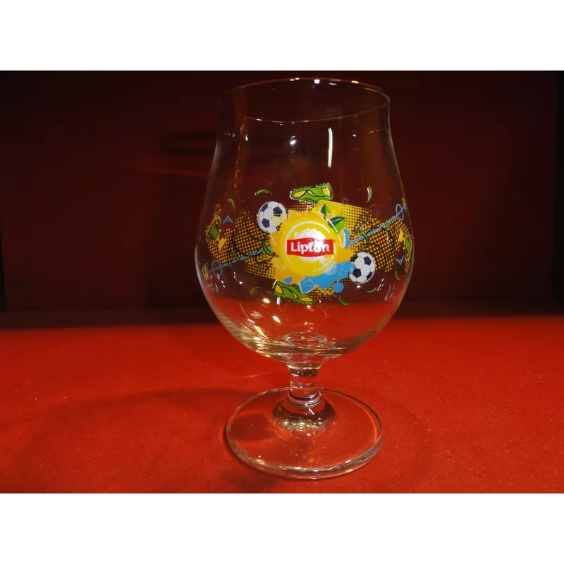 1 VERRE LIPTON COLLECTOR 33CL  HT. 15.20CM